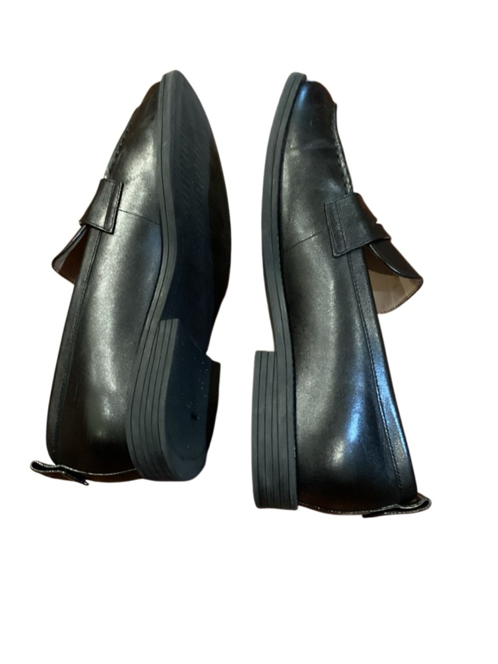 Cole Haan Black Leather Stassi Penny Loafers size 8.5 - Picture 8 of 12